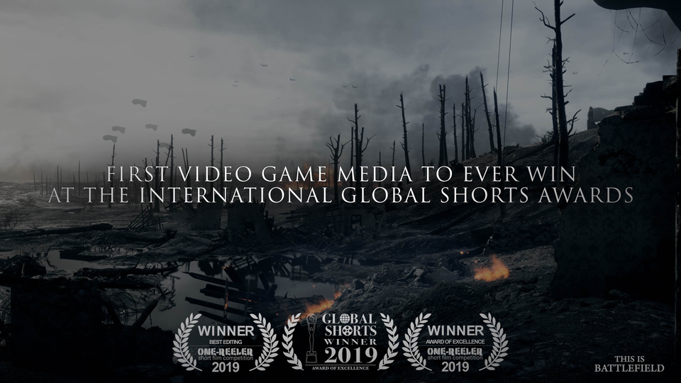THIS IS BATTLEFIELD gewinnt internationalen Kurzfilmpreis